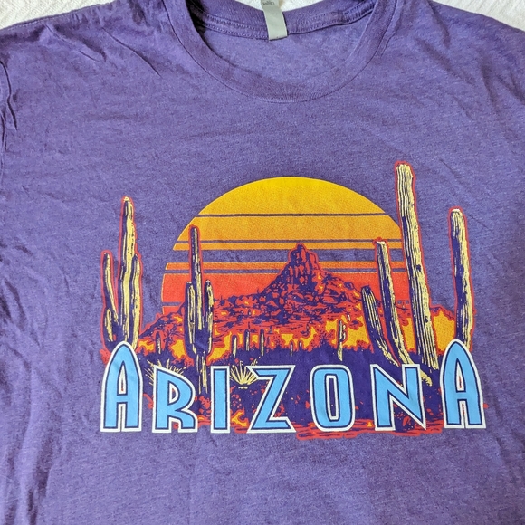 Purple Arizona Souvenir Tshirt Rad - Picture 3 of 4
